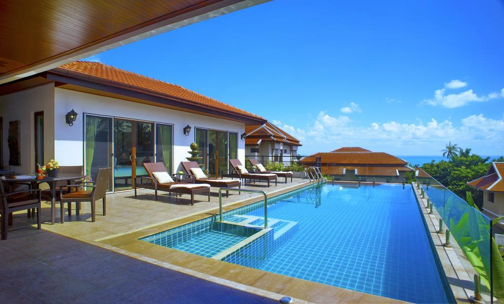 Samui Sunrise Seaview Villa Strand von Chaweng Exterior foto